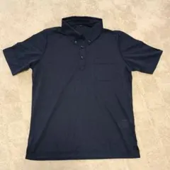 ネイビー ポロシャツ М