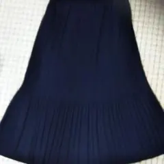 ロングスカート　プリーツ