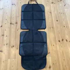 チャイルドシート保護マット　ブラックISOFIX対応
