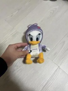ドナルドダック ぬいぐるみ フード付き