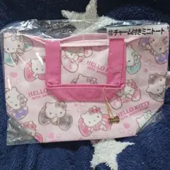 【新品　未使用】ハローキティ 50周年記念 ミニトートバッグ