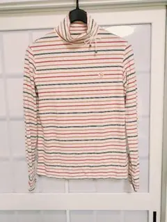 Adabat✨️ストライプ ハイネック✨️カットソー　40