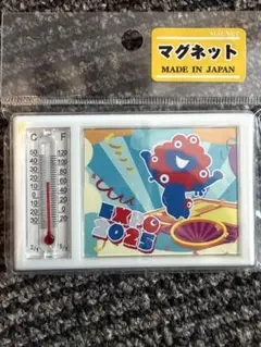 ミャクミャク温度計付きマグネット 大阪万博　EXPO2025