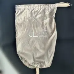 新品　ULTRA LIGHT DOWN ベージュ 収納袋　ウルトラライトダウン