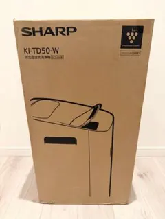 シャープ 衣類乾燥 空気清浄機 KI-TD50-W プラズマクラスター25000のサムネイル