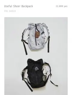 Useful Sheer Backpack　todayfulのサムネイル