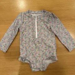 baby GAP フラワープリント長袖水着 18-24ヶ月