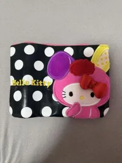 Hello Kitty ドット柄 ポーチ