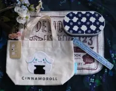【新品】サンリオ おにぎりシリーズ【シナモロール】ランチトート 相良刺繍