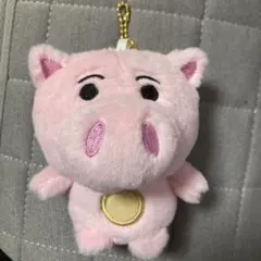 ディズニー トイストーリー ハム ぬいぐるみ マスコット キーホルダー ピンク