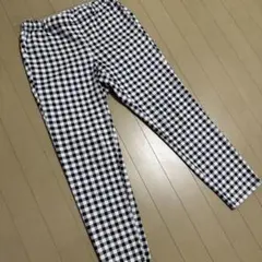 GU ギンガムチェックパンツ