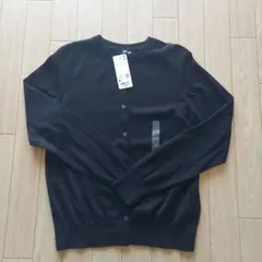 UNIQLO ブラック 長袖カーディガン M