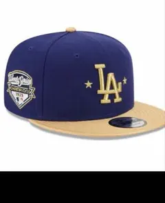 ［海外限定］ドジャースキャップGold collection 限定スナップバック