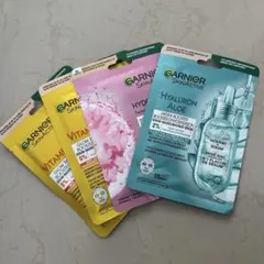 Garnier SkinActive フェイスマスク 3種セットのサムネイル