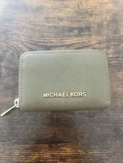 MICHAEL KORS オリーブグリーン コインケース