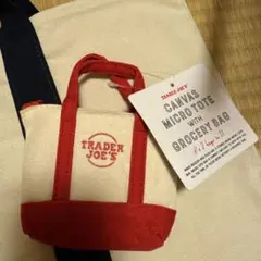 Trader Joe's トレーダージョーズ　キャンバス　エコバッグ