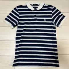 FRED PERRY ボーダー ポロシャツ Mサイズのサムネイル