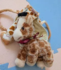 キリンのぬいぐるみ バッグ付き
