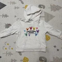 東京ディズニーリゾート フード付きトレーナー 90cm