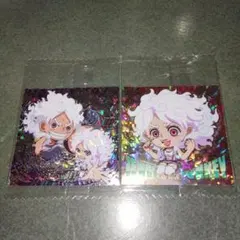 ワンピース　シールウエハース　SEC ルフィ&ボニー、SGR ボニー