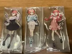 五等分の花嫁　一番くじ　アクリルスタンド　アクスタ　二乃　四葉　五月