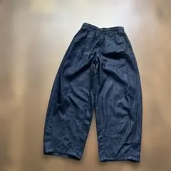 GUライトデニムバレルアンクルパンツSですのサムネイル
