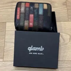 glamb JAM  MADE 二つ折り財布 ジャムホームメイド) JAM HOME MADE グラム/glamb GAUDY ラウンド
