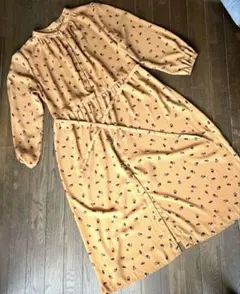 THE SHOP TK 花柄2WAYロングワンピース Mサイズ