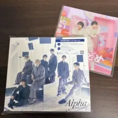 【新品未開封】なにわ男子 Alpha 初回限定盤2 CD+Blu-ray 特典付
