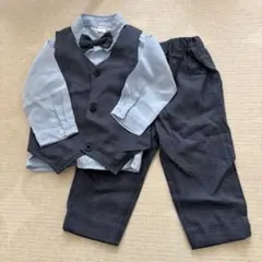 SHEIN 男の子 フォーマルスーツ 100cm 3点　ブルー系
