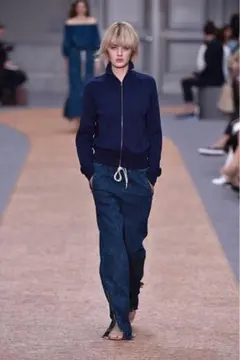 レア Chloe クロエ 2016SS 裾ジップデザイン デニムパンツ 34のサムネイル