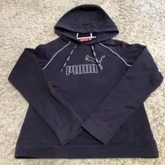 プーマ puma パーカー フーディー プルオーバー　Mサイズ ネイビー
