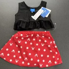 新品タグ付き　ミニー　水着　セパレート　90cm