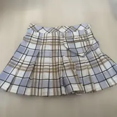 チェック プリーツスカート サイズ4