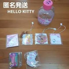 HELLO KITTY　メモ帳　クリップ　シール　ステッカー　ボトル　文具