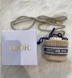 ✨✨非売品ディオール　ノベルティ　ストローポーチ　ミニショルダーバッグ
