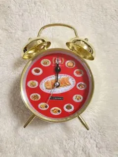 餃子の王将 音声目覚まし時計 ゴールド