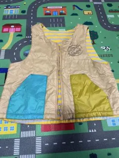 カラフル中綿ダウンベスト 100cm