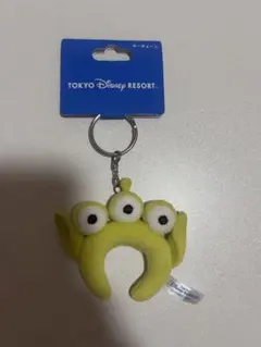 東京ディズニーリゾート エイリアン キーホルダー