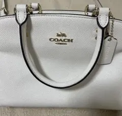 COACH ホワイト ショルダーバッグ