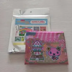 サンキューマート　たまごっち　クリアポーチ　ふらわっち