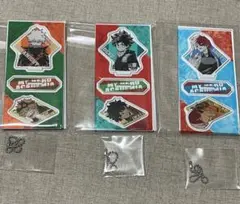 ヒロアカ　緑谷出久　爆豪勝己　轟焦凍　アクリルフィギュア＆チャーム コレクション