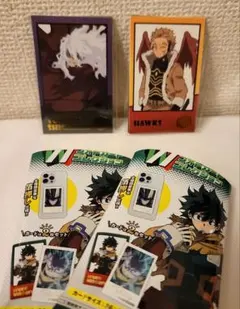 僕のヒーローアカデミアフォトカードコレクション　死柄木弔　ホークス