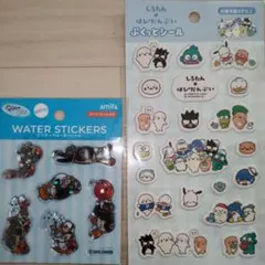 サンリオ はぴだんぶいぷっくりシール　ウォーターステッカーセット