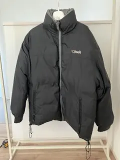 ベアーUSA ダウン ブラック ビッグシルエット　リバーシブル