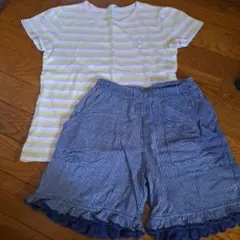 KP　Tシャツ　ショートパンツ　セットアップ