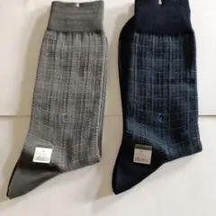 新品未使用　pierre cardin ソックス 25cm 　メンズ　計２足のサムネイル