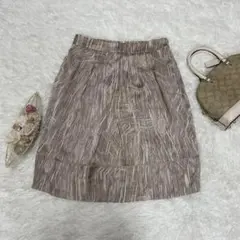 NATURAL BEAUTYの膝丈スカート