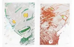 ヒロアカ 原画展 A2アートポスター2枚セット The Beginning