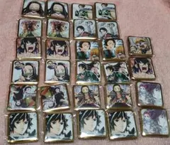 鬼滅の刃 ダイニング おたのしみくじ 缶バッジ 28個